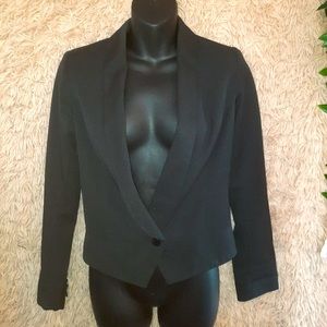 Gap double breasted blazer, midnight black, Size 0